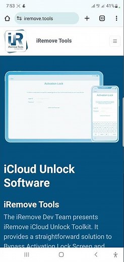 طريقه تحميل برنامج IREMOVE TOOL