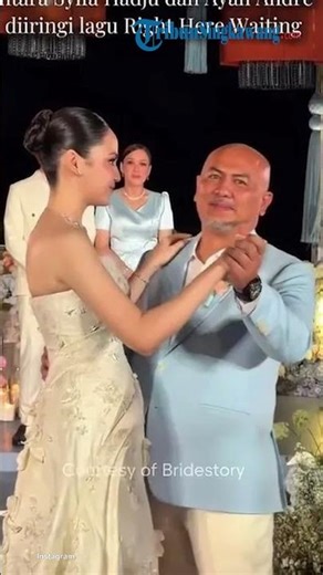 🔺PORTRAIT OF SYIFA HADJU ROMANTIC DANCE WITH HER FATHER❗