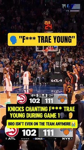 Knicks fans STILL HATE Trae Young👂