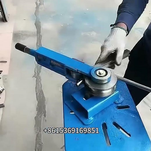 manual stainless steel round tube bending machine