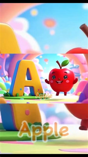 nursery alphabet rhyming A to Z #cartoon #education