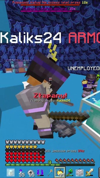 I GOT CAUGHT BY THE BEST PLAYERS #shorts #anarchiagg #minecraft