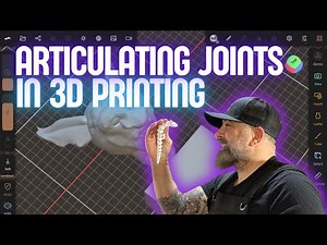 How to Create Articulating Joints in Flexible 3D Printed Toys!