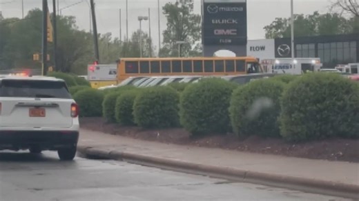 Guilford Co. Schools bus crash injures several people