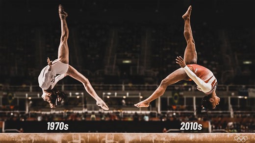 Comaneci vs Biles: Two eras of gymnastics