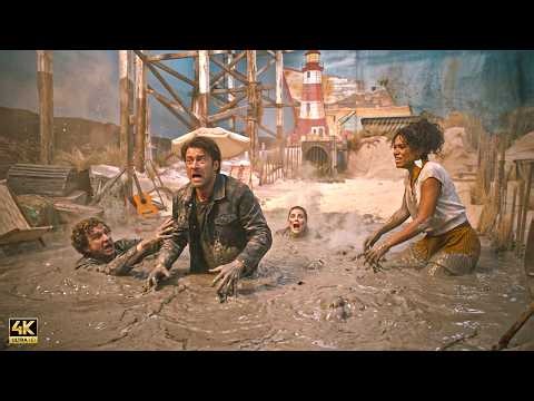 Deadly Quicksand Trap Scene 😱 | Escape Room: Tournament of Champions (Hindi Dubbed) | Best Scene
