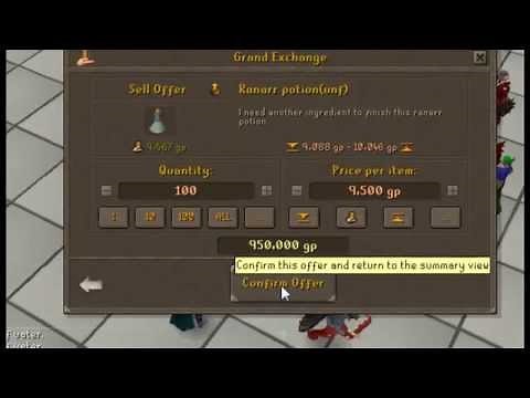 35m A Day. Fastest way to make money on runescape!