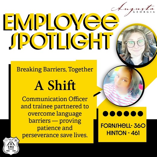 🚨 Teachable Tuesday: Breaking Language Barriers in 911 💬🌍 Today we’re spotlighting the power of teamwork and perseverance in emergency call-taking! On October 27, 2025, Communication Officer Fornshell and trainee Hinton demonstrated patience and problem-solving when a male caller repeatedly dialed 911 but could not speak English. While most often our Language Line calls are in Spanish, this caller spoke Dari, a language primarily used in Afghanistan. Even after multiple disconnects, Fornshell