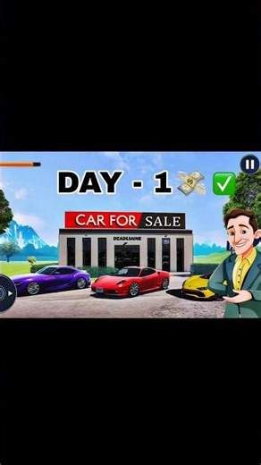 DAY-1 PROFIT 4960 😱🚕 || CAR DEALERSHIP