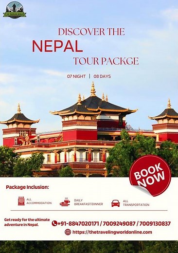 🌄 Explore Nepal – The Land of Himalayas Tour Package