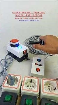Alarm banjir Wireless MARATUA Berau Kalimantan timur || water level sensor