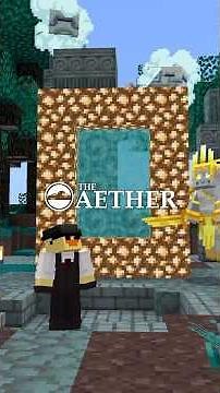 This addon adds the Aether dimension!... #minecraft
