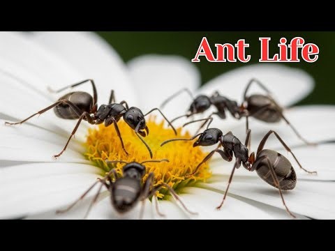Ant Life Close-Up 🐜 | Amazing Insect World in Nature