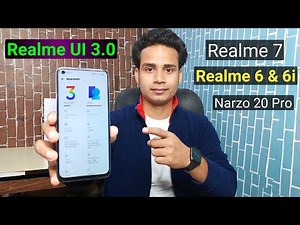Realme UI 3.0 Update For Realme 7, Realme 6 & 6i, Narzo 20 Pro, Android 12 kya Milega ? Full Details