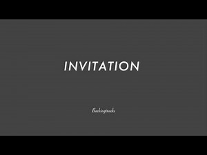 Invitation chord progression - Jazz Backing Track Play Along