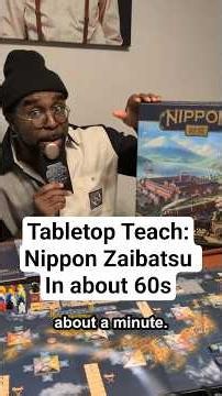 Tabletop Teach: Nippon Zaibatsu In 60s