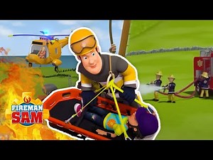 Firefighter EPIC Rescues! 🔥 | Fireman Sam | Cartoons for Kids | WildBrain Little Jobs