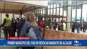 316K views · 3.2K reactions | Histórico: Tasco, Boyacá, el primer municipio de Colombia en revocar el mandato de un alcalde noticiascaracol.com | Noticias Caracol | Facebook