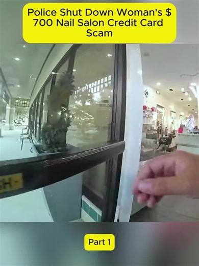 Police Investigation of Credit Card Fraud Caught on Camera