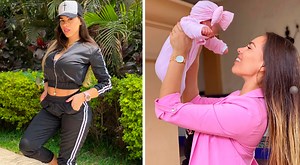 Aída Martínez celebra su primer Día de la Madre recordando su parto bajo el agua [VIDEO]