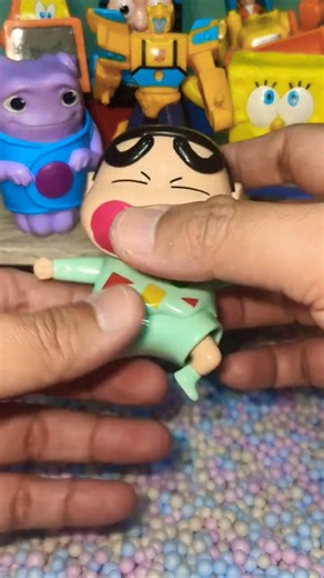 Chart 239 : Funny Crayon Shinchan amazingly appears from ballpit #toys #toyhunt #crayonshinchan