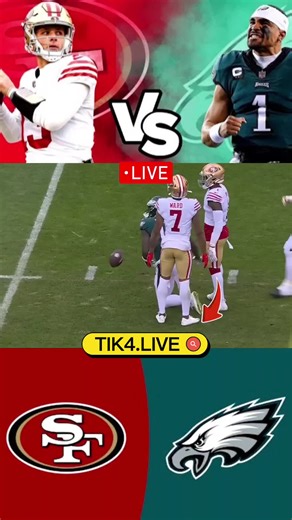 49ers vs Eagles Live Match Updates