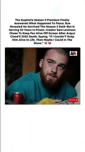 'Euphoria' Season 3 Reveals Fezco Is in Prison for 30 Years 😭💔