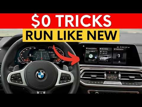 $0 Tricks To Make ANY BMW Run Like NEW Again