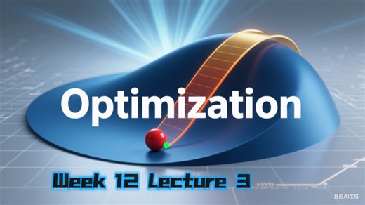 Optimization Week 12 Lecture 3 25S1