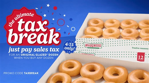 Get free food and deals for Tax Day from Krispy Kreme, Burger King and more
