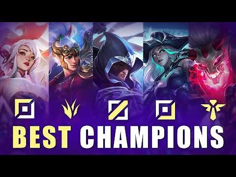 BEST Champions to CLIMB with in EVERY Role in Season 2026 League of Legends