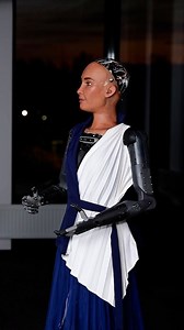 3.1K views · 11 reactions | AeroTime spoke with Sophia the Robot, the world-famous humanoid AI developed by Hanson Robotics Limited. She joined us to talk all things aviation, artificial intelligence, and what makes Emirates her airline of choice. Watch the full interview on our YouTube channel! #AI #AviationFuture #Interview #AeroTime | AeroTime | Facebook