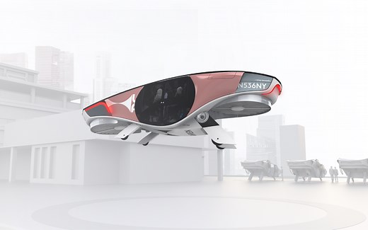 The CityHawk Air Taxi | Flying Taxi | eVTOL Vehicle | Real Flying Car