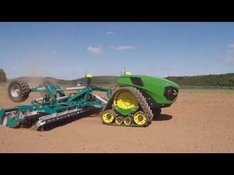 Autonomous Electric Tractor. Future of Farming | John Deere