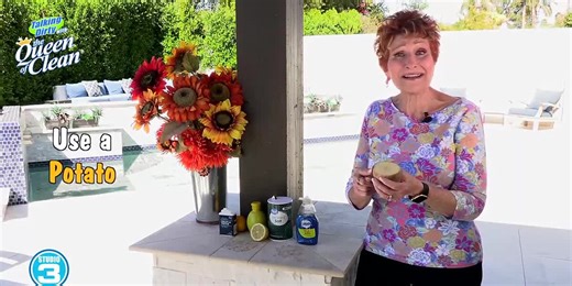 Queen of Clean shows how to clean rust off hard surfaces