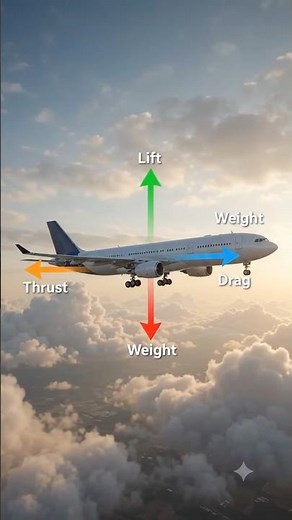 Itna Heavy Aeroplane Hava Me Udta Kaise Hai | How Does an Airplane Fly? ✈️ Airplane Mechanism 🫢🤯