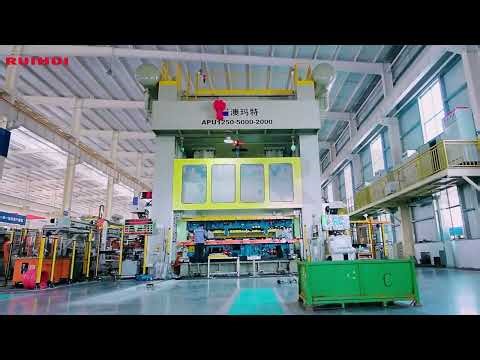 Meet the Fully Automatic High-Strength Continuous Stamping Line — built for