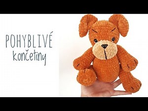 POHYBLIVÉ končetiny - háčkované hračky