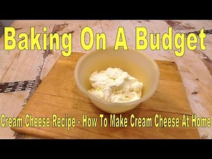 Cream Cheese Recipe | How To Make Cream Cheese At Home