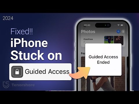 Fix iPhone/iPad Stuck on Guided Access 2024 - 4 Easy Way | NO Passcode, NO Data Loss