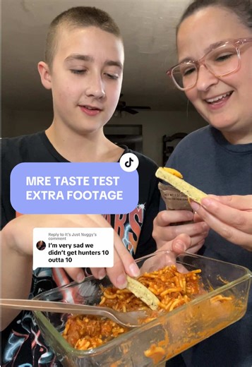 Spaghetti MRE Taste Test: Behind the Scenes Footage
