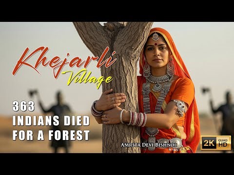 Khejarli Village (1730): True Story of Indians Who Died to Save Trees | First Environmental Movement