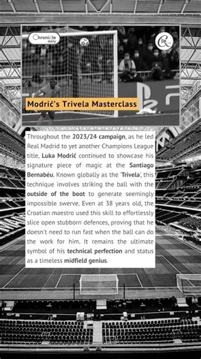 Modrić’s Trivela Masterclass #LukaModric #RealMadrid #Trivela #Football