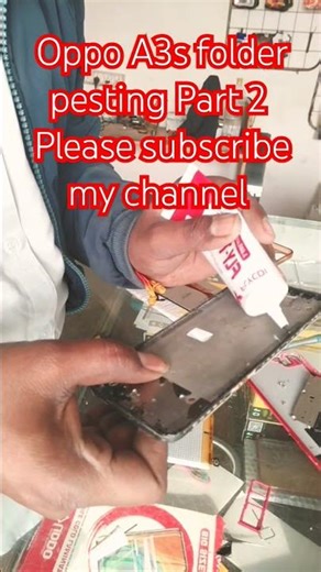 oppo a3s folder pesting part 2 #charging #smartphone #folder #repair