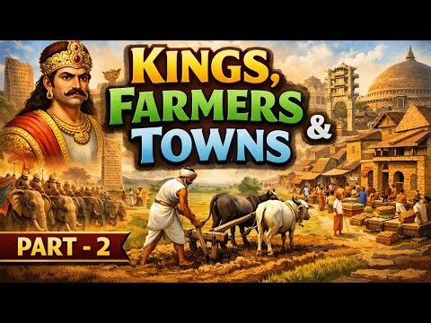 Kings , Farmer and Towns( Part 2 ) | Class 12 | History |
