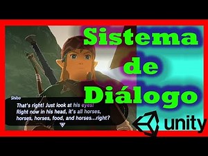 Como Hacer un SISTEMA de DIÁLOGO en UNITY - One Shot Tutorial