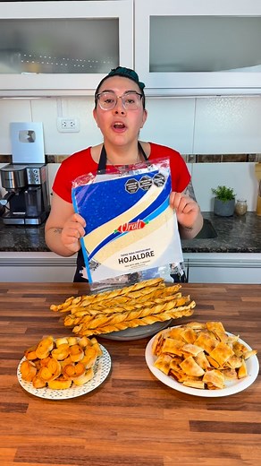 405K views · 30K reactions | Con 1 masa de tarta 3 preparaciones...