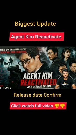 Agent Kim Reactivated K-Drama | Official Confirmed ✅ Release Date, Cast & Netflix Big Update 🔥