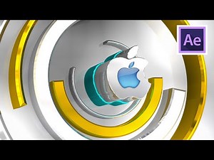 Apple Logo 3D Intro with Shape Layer || After Effect Tutorial