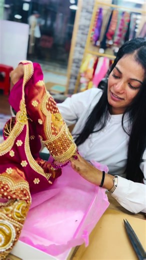 Elegant Aari Work Blouse Design Ideas